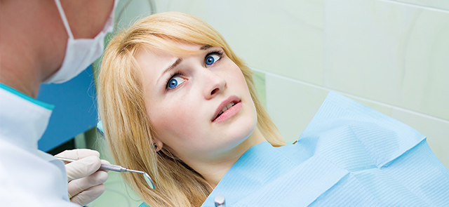 nervous patient